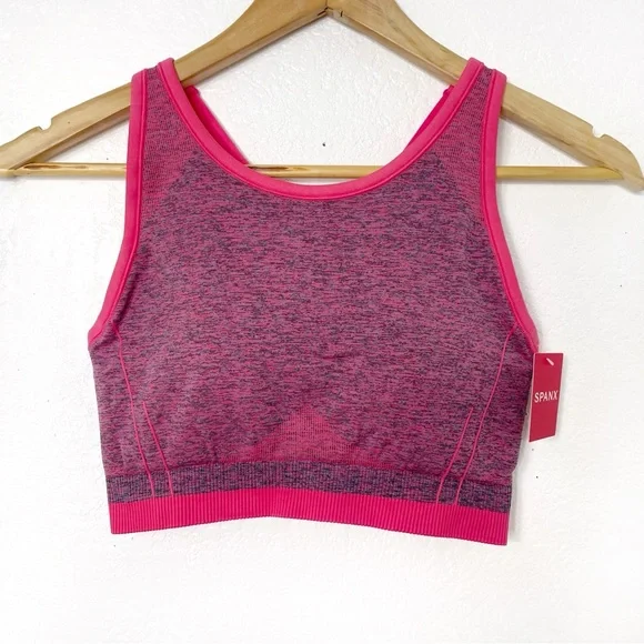 NWT SPANX • Seamless Sculpt Bra in Coral Punch - Picture 3 of 7